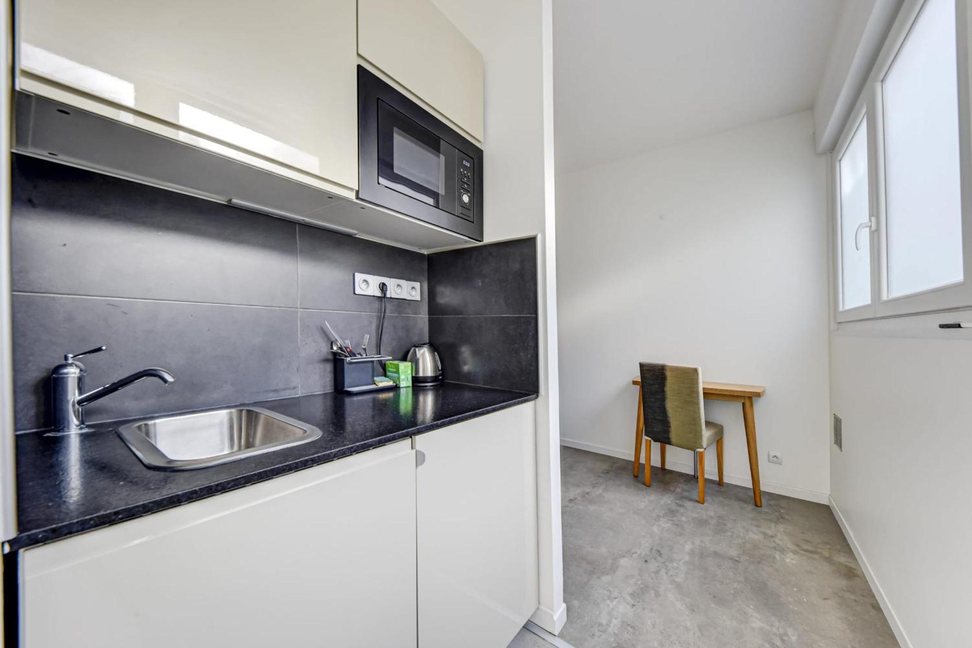 Lovely Studio For 2 Near The Seine Paris Exterior photo